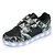 hesapli Çocuk Işıklı Ayakkabılar-Genç Erkek Spor Ayakkabısı LED Rahat Işıklı Ayakkabılar PU Küçük Çocuklar (4-7ys) Büyük Çocuklar (7 yaş +) Parlak Beyaz Siyah Yeşil Sonbahar