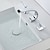 abordables Trous multiples-robinet de lavabo de salle de bain répandu bronze huilé/nickel brossé/galvanisé répandu mélangeurs trois trousrobinets de bain