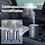 cheap Humidifiers &amp; Dehumidifiers-Baseus Car Air Humidifier Aluminium Alloy 300mL With LED Light For Auto Armo Home Office Accessories Car Air Humidifier