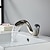 cheap Classical-Bathroom Sink Faucet - Waterfall Antique Brass / Nickel Brushed / Painted Finishes Centerset Single Handle One HoleBath Taps