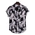 preiswerte Hawaiihemden mit Revers für Herren-hawaiianisches Hemd im ethnischen Stil der Männer lose Kurzarm lässig Knöpfe Strandparty Urlaub Tops (mehrfarbig, xxl)