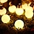 お買い得  ＬＥＤライトストリップ-LEDボールストリングライトクリスマス装飾　10mボールチェーンフェアリーガーランドライト　ストリングライト　クリスマスデコレーション　電球ライト防水屋外結婚式クリスマスホーム寝室の装飾