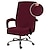 olcso Irodai szék borítója-bársony számítógép irodai szék huzat játékszék feszített szék huzat fekete sima egyszínű tartós mosható bútorvédő