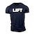 cheap Men&#039;s 3D Tee-gymtier lift - bodybuilding t-shirt | men&#039;s gym t-shirt training clothing white