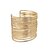 cheap Bangles Bracelets-gold plated long hollow layered multicyclic wire wrap cuff bracelets punk geometric wide refacing polish glossy open adjustable wrist bangle for women girls cool jewelry-a multicyclic