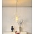 abordables Luces colgantes-lámpara colgante 30 cm diseño único aluminio led estilo nórdico 110-240 v