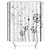 tanie Zasłony prysznicowe Najlepsza sprzedaż-wodoodporna zasłona prysznicowa z tkaniny dekoracja łazienki oraz nowoczesna i geometryczna