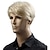 levne Kostýmová paruka-krátké blond mužské syntetické paruky americká evropská 6palcová rovná pánská paruka s volnou čepicí do vlasů tepelně odolná tupéová halloweenská paruka