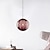 billige Øylys-led pendel lys nattbordslys glass globus design moderne 15 cm lanterne desgin metall galvanisert moderne kunstnerisk 110-120v 220-240v