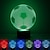 cheap Décor &amp; Night Lights-Soccer Gift Soccer 3D Night Light for Kids 16 Colors Change Optical Illusion Lamps with Remote Control Birthday Gifts for Sport Fan Boys Girls and Adult
