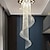 levne Lustry-led stropní světlo křišťálový lustr 200cm lucerna desgin nerezová ocel galvanicky pokovená moderní 220-240v 110-120v
