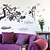 cheap Decorative Wall Stickers-chinese ink landscape landscape calligraphy and painting wall stickers living room sofa tv background dining table wall decoration stickers 60X90CM