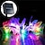 cheap LED String Lights-Outdoor Solar Powered 12Leds Butterfly Fiber Optic Fairy String Lights IP65 Waterproof For Outdoor Garden Yard Holiday Decoration Colorful Lighting