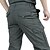 cheap Hiking Trousers &amp; Shorts-Men&#039;s Hiking Cargo Pants Hiking Pants Trousers Tactical Pants 6 Pockets Military Solid Color Summer Outdoor Ripstop Water Resistant Quick Dry Multi Pockets Zipper Pocket Elastic Waist Pants
