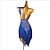 Χαμηλού Κόστους Latin Ρούχα Χορού-χορός salsa latin χορευτικό φόρεμα με κρόσσια φούντα σπαστό κρύσταλλα / φόρεμα διαγωνισμού στρας γυναικεία απόδοση αμάνικο σινιόν