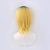 abordables Perruques de déguisement-pour l&#039;anime haikyuu kozume kenma cosplay perruques synthétiques courtes droites personnage jaune jeu de rôle perruques costumes d&#039;halloween perruques de cheveux complets pour adultes garçons filles