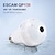 cheap Outdoor IP Network Cameras-Escam QP136 HD 1080P 2MP E27 power WIFI IP Cameras 360 Degree Panoramic H.264 Infrared Indoor Motion Detection Security cameras