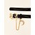 cheap Belt-Women&#039;s Waist Belt Black and White Black Party Street Dailywear Holiday Belt Color Block Pure Color / Basic / Fall / Winter / Spring / Summer