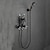 cheap Bathtub Faucets-Bathtub Faucet - Contemporary Antique Brass Wall Installation Brass Valve Bath Shower Mixer Taps