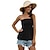 cheap Basic Women&#039;s Tops-Women&#039;s Going Out Tops Bandeau Concert Tops Black White Wine Plain Smocked Strapless Sleeveless Party Holiday Streetwear Hawaiian Sexy Strapless Regular Slim S