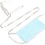 cheap Disposable Supplies-1pcs Mask Antis Rope Glasses Copper Chain Anti Falling Mask Chain Fashion Anti Slip Mask Rope