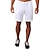 cheap Casual Shorts-Men&#039;s Linen Shorts Yoga Fitness Gym Workout Bottoms White Black Green Cotton Sports Activewear Micro-elastic Loose Fit / Athleisure