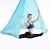 cheap Sports &amp; Outdoors-Flying Swing Aerial Yoga Hammock Silk Fabric Sports Nylon Inversion Pilates Antigravity Yoga Trapeze Sensory Swing Ultra Strong Antigravity Durable Anti-tear Decompression Inversion Therapy Heal your