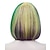 abordables Pelucas para disfraz-pelucas cortas de color amarillo púrpura verde para mujeres, peluca de pelo bob colorida de 12 &#039;&#039; con flequillo peluca llena sintética, pelucas de colores lindos para fiesta de mardi gras cosplay