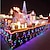 Недорогие LED ленты-светодиодные гирлянды 100m 800leds наружные водонепроницаемые светодиодные гирлянды рождественские сказочные огни праздничное освещение свадебная вечеринка рождественская елка украшения сада огни