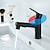 billige Klassisk-baderomsvask armatur - uttrekkbar / uttrekkbar spray galvanisert / malt finish sentersett enkelthåndtak to hullsbadkraner / messing