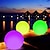billiga Undervattensbelysning-utomhus undervattensljus lampa glödande strandboll fjärrkontroll led ljus simbassäng leksak 13 färger glödande boll uppblåsbar led för strandboll fest färgglad belysning