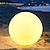 billige Undervannslamper-ledet basseng flytende lys 40cm glødende ball oppblåsbar lysende ball ledet ball dekorativ strandball for utendørs svømmebasseng bassengutstyr