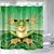 economico Tende da doccia Top Sale-Frog serie stampa digitale gancio per tenda da doccia in poliestere moderno nuovo design per tenda da doccia per bagno 70 pollici