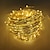 abordables Tiras de Luces LED-luces de cadena de alambre de cobre con luz de cadena led con batería 3aa constante en la decoración de interiores con luz de hadas