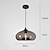 cheap Island Lights-LED Pendant Light 28 cm Single Design Pendant Light Glass Electroplated Modern Nordic Style 110-240 V