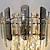 voordelige Wandverlichting voor binnen-kristallen wandlamp moderne wandlampen wandkandelaars slaapkamer woonkamer eetkamer 220-240v 110-120v 5 w