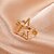 cheap Rings-Ring Retro Silver Gold Rhinestone Alloy Star Stylish Simple European 1pc One Size / Women&#039;s