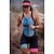 cheap Women&#039;s Clothing Sets-Women&#039;s Triathlon Tri Suit Sleeveless Mountain Bike MTB Road Bike Cycling White Black Red Patchwork Bike Clothing Suit Breathable Quick Dry Back Pocket Sweat wicking Spandex Sports Patchwork