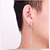 cheap Earrings-1pc Earrings Men&#039;s Street Formal Date Classic Stainless Steel Holiday Birthday