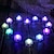 cheap Underwater Lights-10pcs LED Colorful Candle Round Waterproof Underwater Light Outdoor Battery Submersible Light For Wedding Tub Pond Pool Bathtub Aquarium Party Vase Decoration
