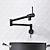 preiswerte Faltbar-Küchenarmatur - zwei Griffe, ein Loch, galvanisierter Topffüller, Centerset, moderne Küchenarmaturen