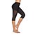 cheap Yoga Leggings &amp; Tights-Women&#039;s Sports Gym Leggings Yoga Pants High Waist Black Winter Tights Capri Leggings Solid Color Tummy Control Butt Lift Clothing Clothes Yoga Fitness Gym Workout Running / High Elasticity
