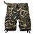 cheap Hiking Trousers &amp; Shorts-Men&#039;s Cargo Shorts Tactical Shorts Camo Military Summer Outdoor 10&quot; Regular Fit Shorts Ripstop Breathable Multi Pockets Sweat wicking Knee Length Camouflage Blue Jungle camouflage Hunting Fishing