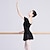 levne Oblečení na balet-Balet Šaty Jednobarevné Dámské Trénink Výkon Krátký rukáv Vysoký Směs bavlny