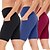 cheap Yoga Shorts-Women&#039;s Yoga Shorts Workout Shorts High Waist Shorts Bottoms Solid Color Tummy Control Butt Lift Quick Dry Side Pockets Black Burgundy Royal Blue Clothing Clothes Yoga Fitness Gym Workout Running