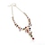 cheap Necklaces &amp; pendants-fashion diamond necklace y-shaped colored diamond necklace clavicle chain accessories