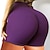 cheap Sports &amp; Outdoors-Women&#039;s Yoga Shorts High Waist Shorts Bottoms Scrunch Butt Tummy Control Butt Lift Quick Dry Apple Green Violet Black Yoga Fitness Gym Workout Sports Activewear Slim High Elasticity / Athletic
