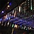 お買い得  ＬＥＤライトストリップ-屋外ソーラー led 流星シャワーレインライトホリデーストリングライト防水ガーデンライト 8 チューブ 144 led ガーデンツリーカラフルな装飾景観照明