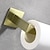 baratos Suportes de Rolos de Papel Higiénico-Suporte de papel higiênico de banheiro de aço inoxidável montado na parede, novo design autoadesivo criativo decoração de banheiro de metal de baixo carbono 1 peça