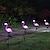billige Pathway Lights &amp; Lanterns-sollys udendørs led natlys vandtæt flamingo gårdhave lys have græsplæne lampe villa udendørs trail bryllupsferie dekoration landskab lampe